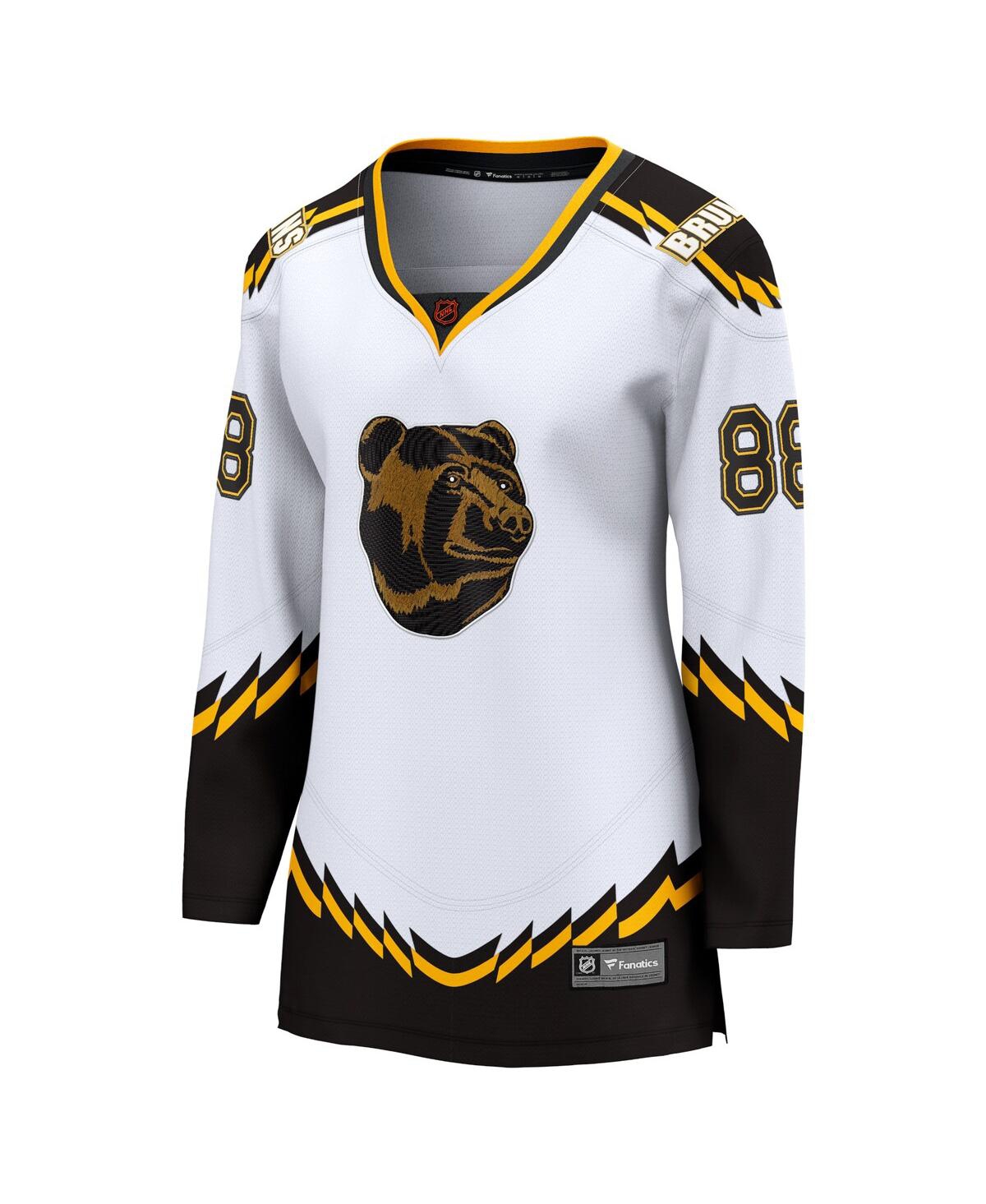 Women's Fanatics David PastrnakBoston Bruins Special Edition 2.0 Breakaway Player Jersey - White