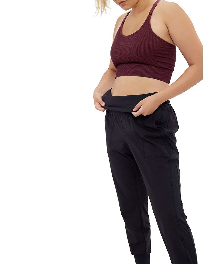 Ingrid + Isabel Women's Maternity Ultimate Fold Down Jogger Macy's