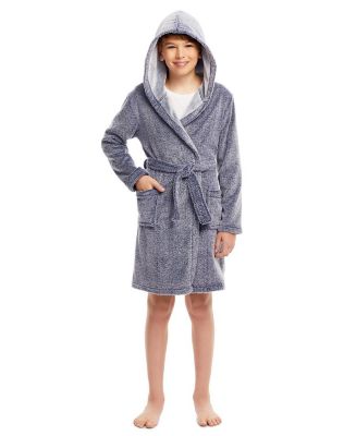Toddler|Child Boys Fleece Sleep Robe - Soft & Cozy Kids Bathrobe - Macy's