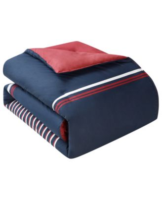 Mineola Reversible 3-Piece Comforter Set, Full/Queen