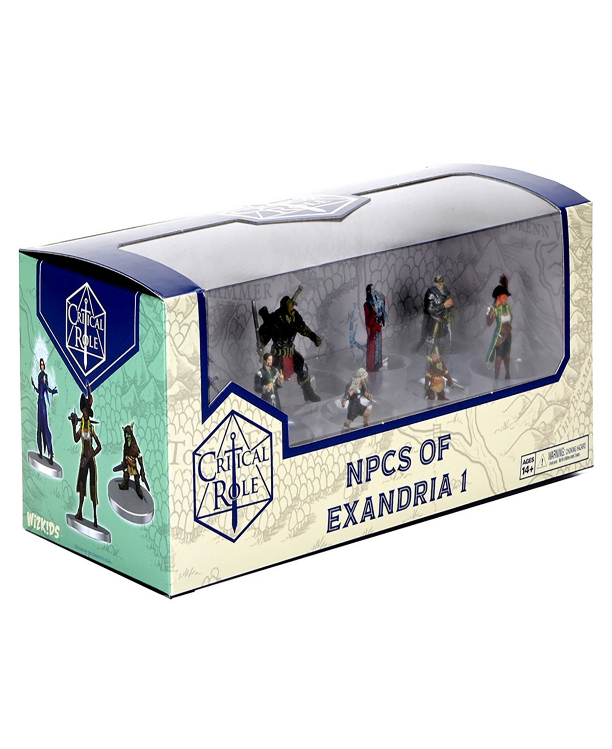 WizKids Games Critical Role Npcs of Exandria 1st Pre Painted Role Playing Game Miniature 10 Piece Set