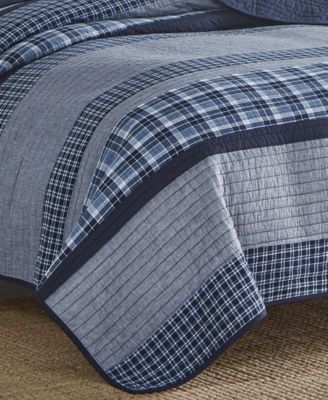 Nautica Adelson Cotton Woven Reversible Quilt, King