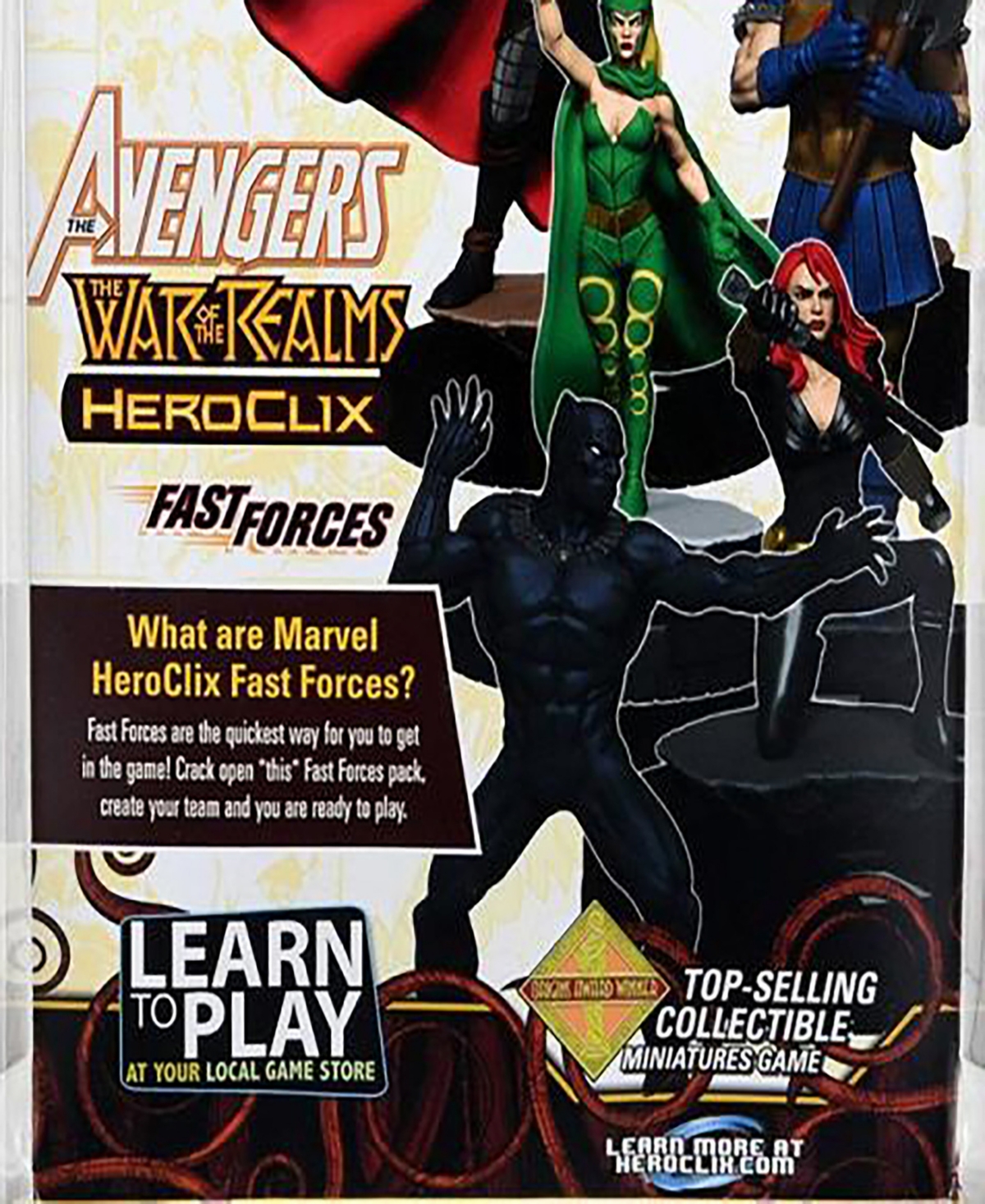 Shop Wizkids Games Marvel Heroclix Avengers War Of The Realms Fast Forces Miniatures Role Playing Game In Multi