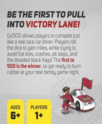 Go500 Racing Dice Table Game for Adults and Family Sports Fans