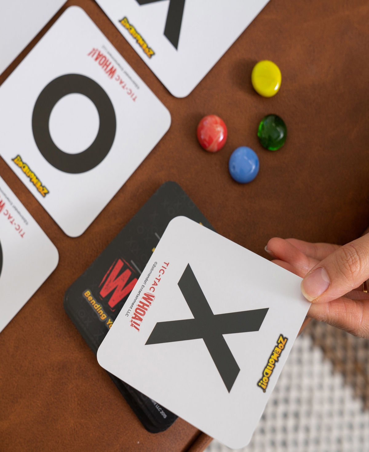 Zobmondo Tic Tac Whoa The 5-in-1 Tic Tac Toe Card Game In Multi