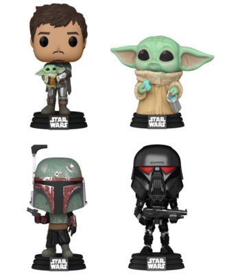 Funko Pop Star Wars Mandalorian Collectors Set, 4 Piece - Macy's