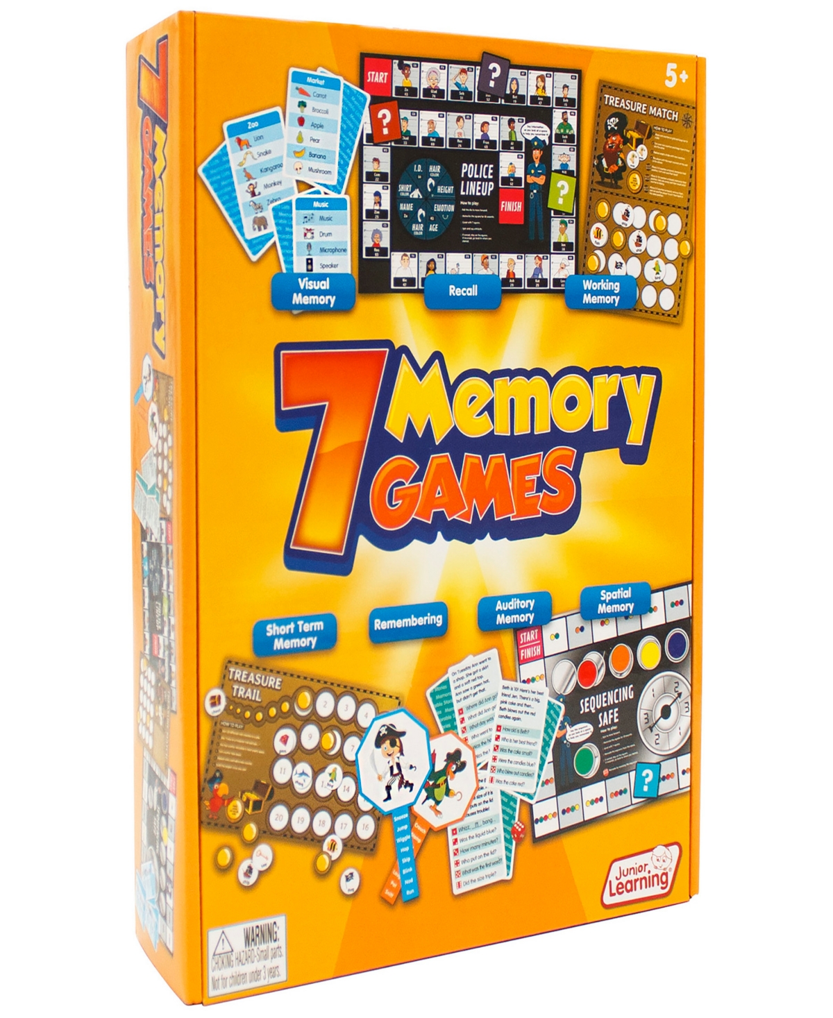 Junior Learning 7 Memory Games In Multi