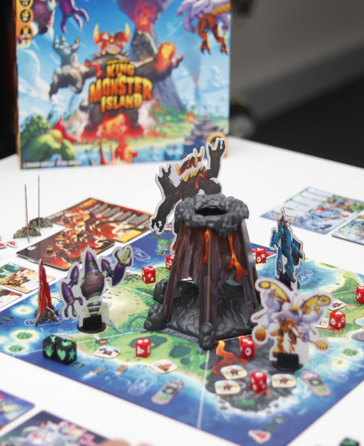 Shop Iello King Of Monster Island Strategy Family Cooperative Board Game Sequel Of The King Of Line In Multi