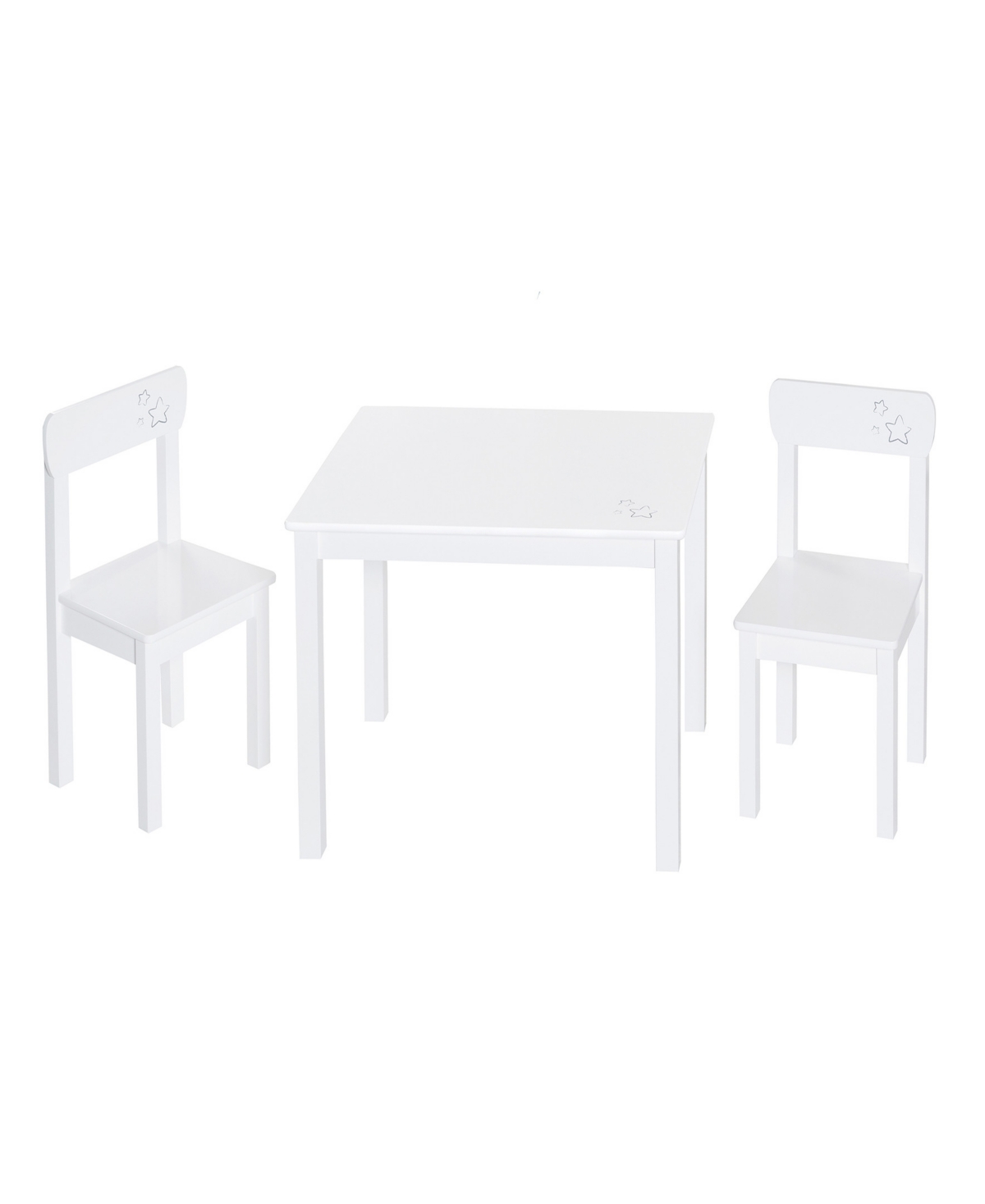 Roba-kids Kids' Children's Seating Group Table Chair Set, 3 Piece In Multi