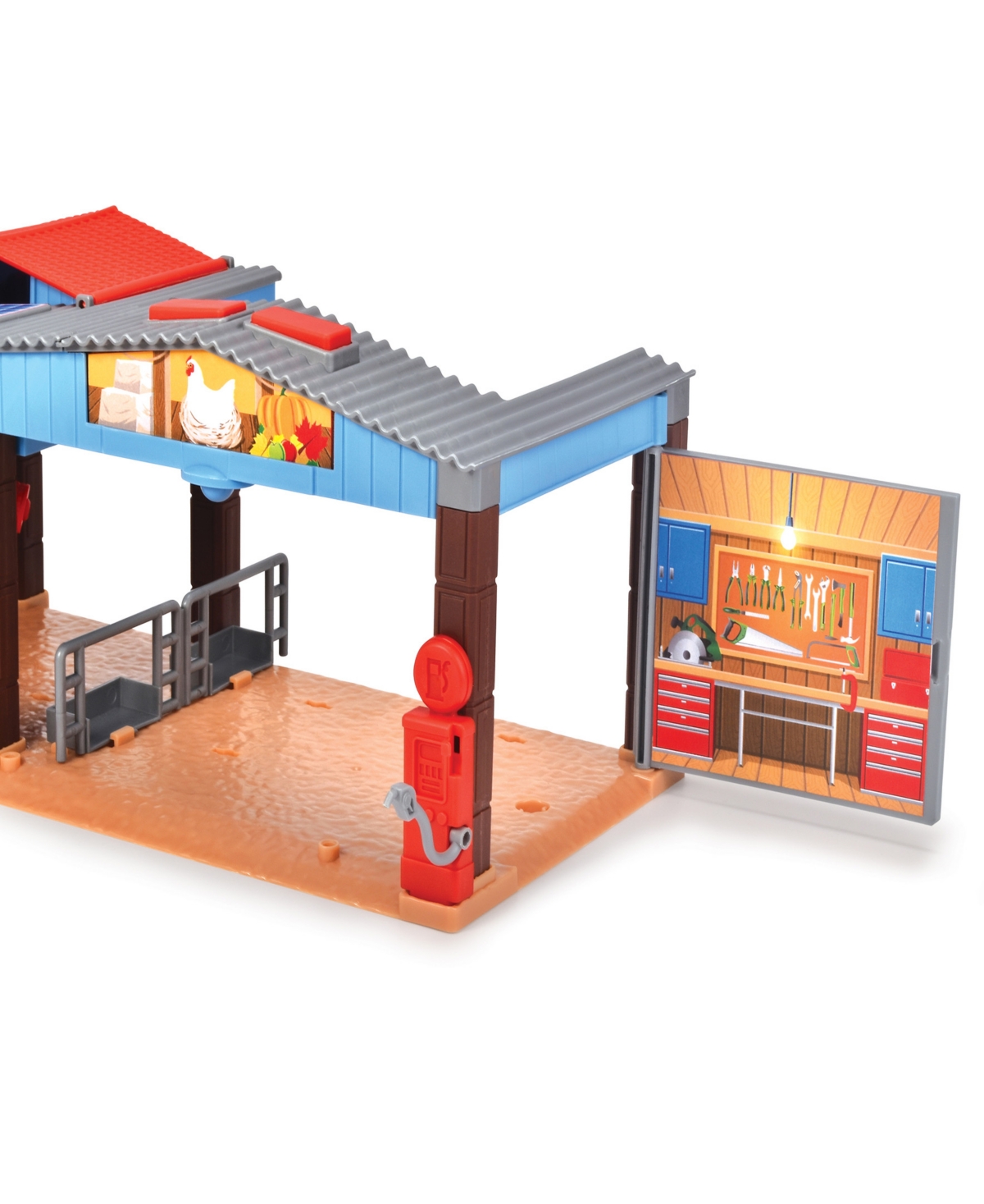 Dickie Toys Hk Ltd Farm Station Light Sound Kids Play 6 Piece Set In Multi