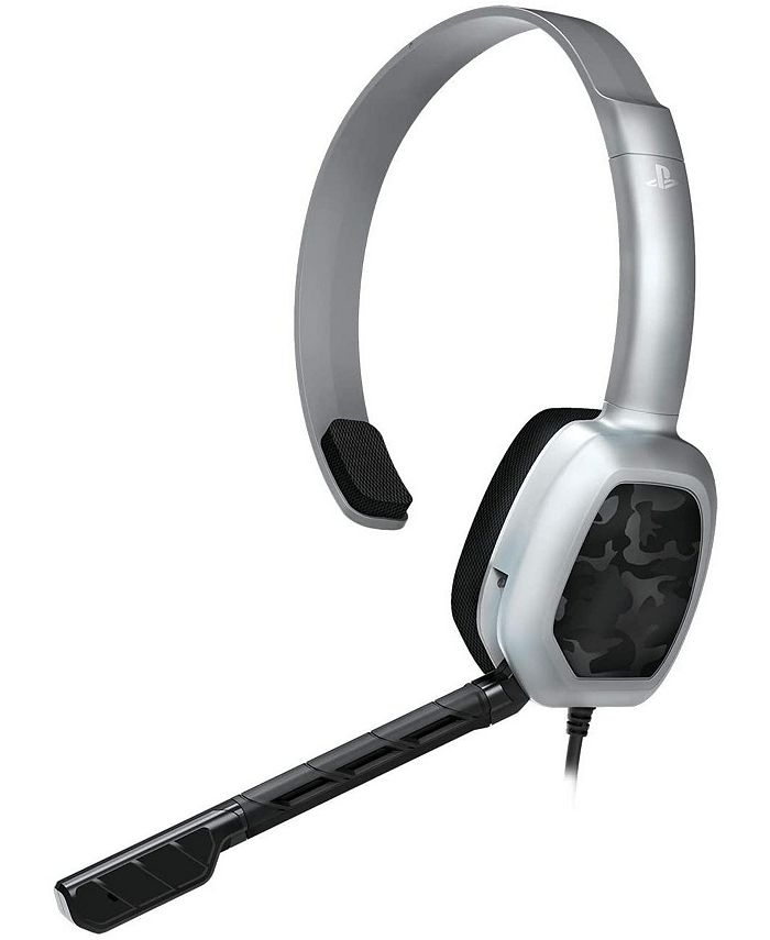 PDP LVL 1 WIRED CHAT HEADSET GREY CAMO - PS4 —