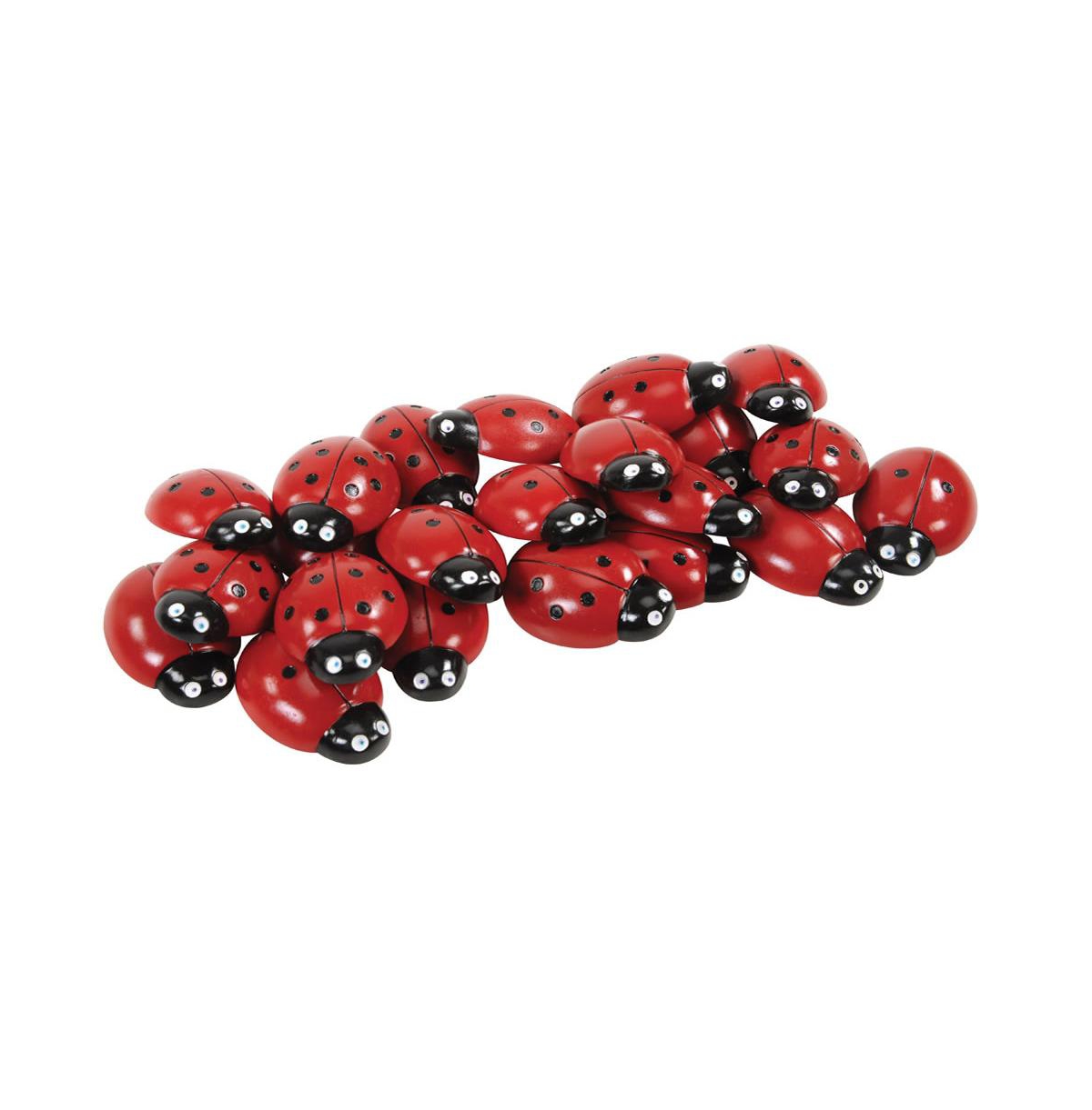 Yellow Door Ladybugs Counting Set, Pack Of 22 In Red