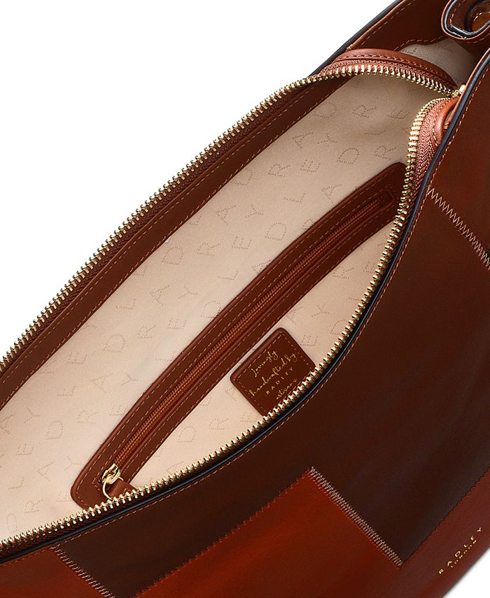 Radley London Medium Zip Top Leather Patchwork Crossbody Macy's