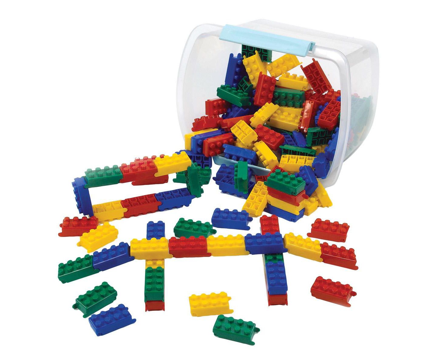 Детские конструкторы Flexitoys Toddler Flexiblocks - 120 Pcs — фото 1