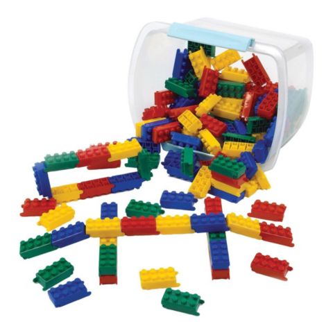 Детские конструкторы Flexitoys Toddler Flexiblocks - 120 Pcs