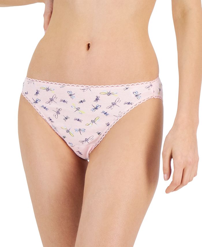 Charter Club Women's Everyday Cotton Bikini Underwear, Created for Macy