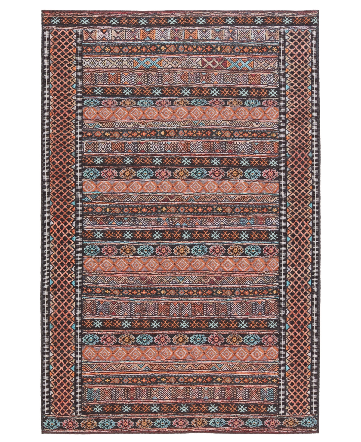 Kate Lester Harman HBL01 7'6in x 10' Area Rug - Multi