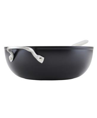 Hard-Anodized Aluminium 12.25" Induction Non-stick Wok with Helper Handle