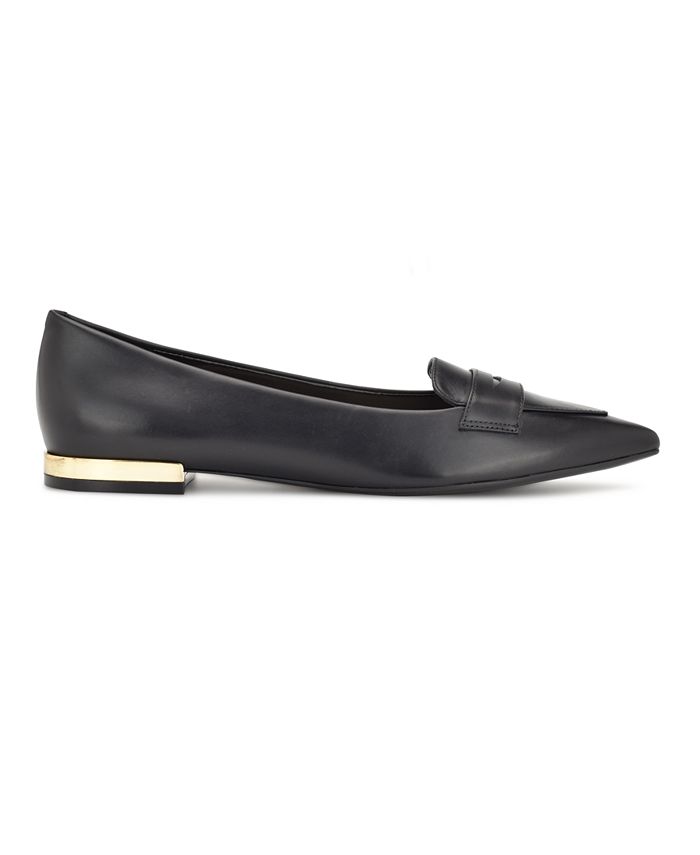 Nine West Women's Lallin Pointy Toe Slip-on Dress Flats - Macy's