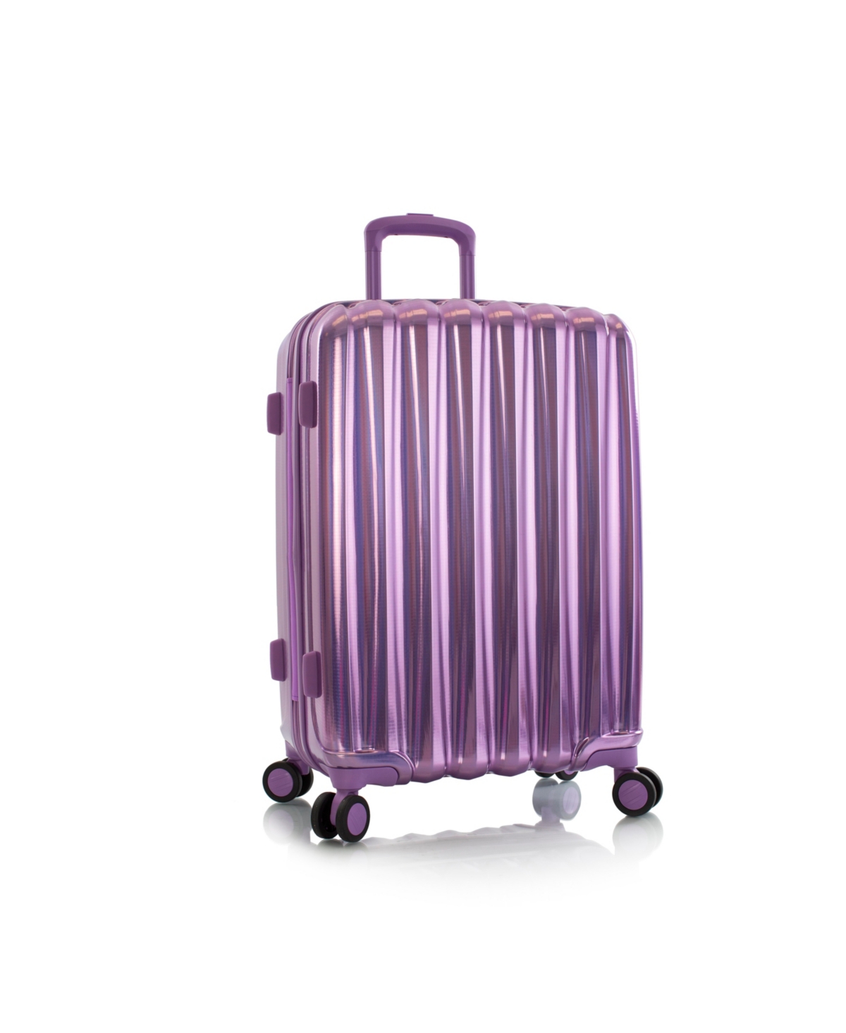 Shop Heys Astro 26" Hardside Spinner Luggage In Purple