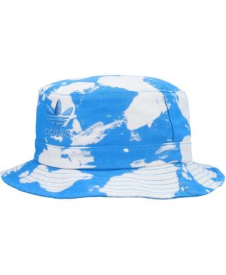 Men's adidas Originals White and Blue Reverse Dye Bucket Hat - Macy's