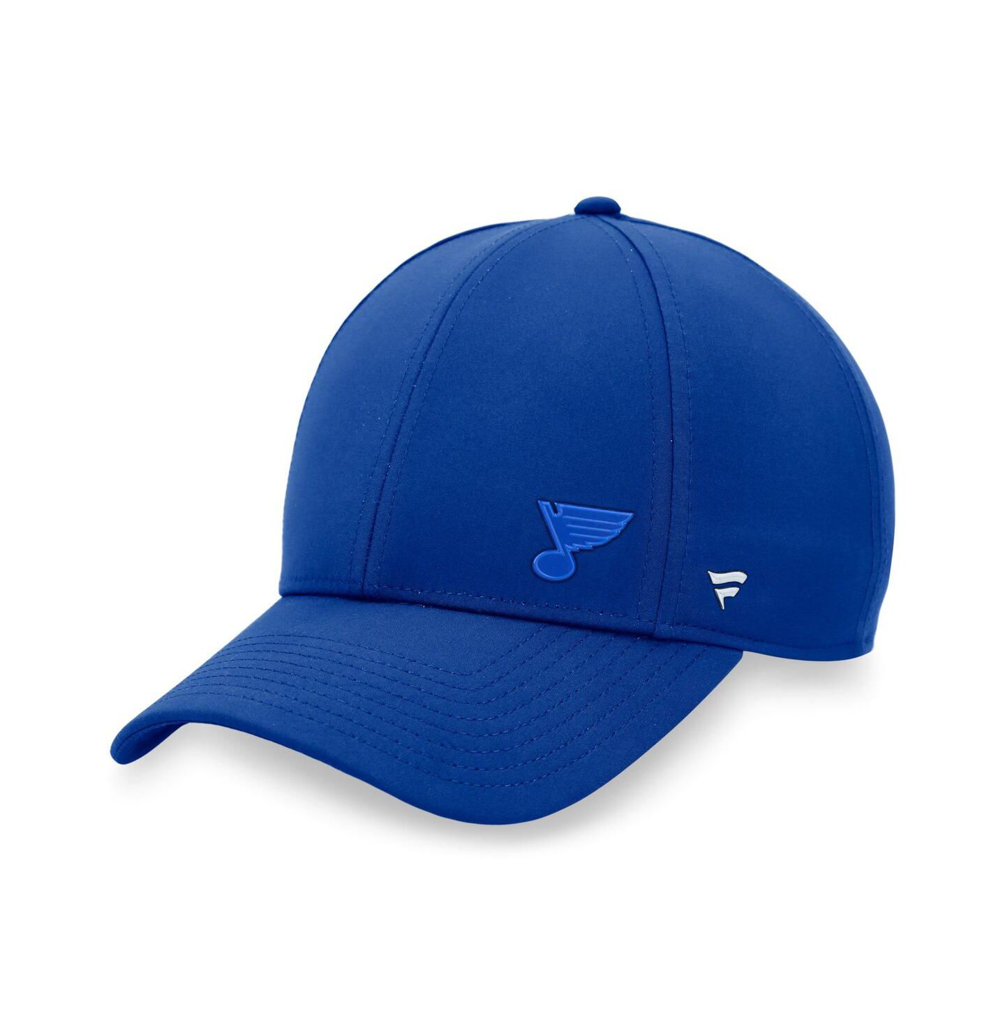 Женская кепка Fanatics Royal St. Louis Blues Authentic Pro Road Structured Adjustable Hat — фото 1