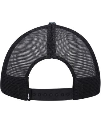 Men's Gray and Black Legacy91 Trucker Performance Snapback Hat