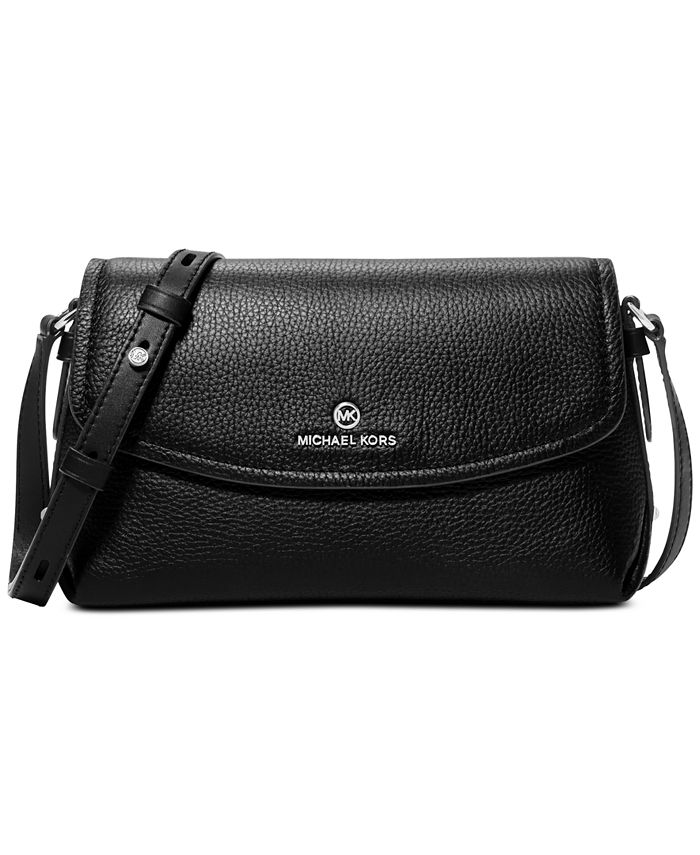 Michael Kors Brooklyn Small Leather Flap Crossbody & Reviews - Handbags &  Accessories - Macy's