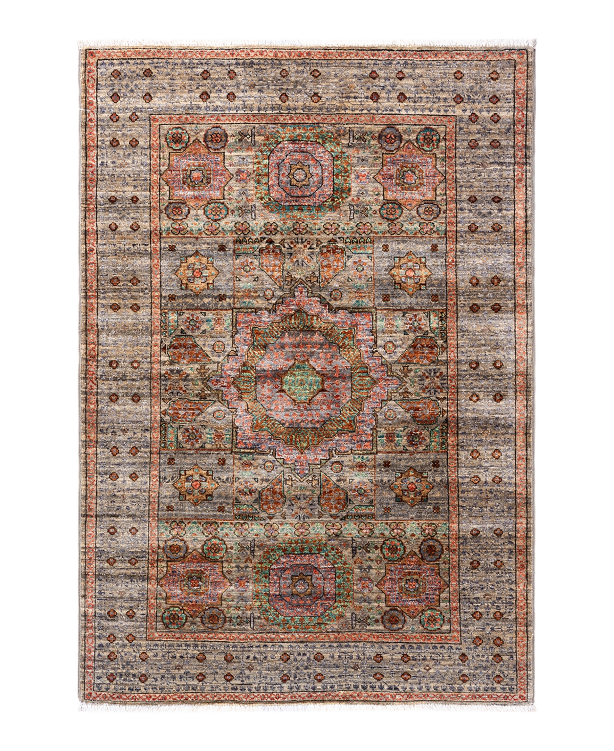 Adorn Hand Woven Rugs Serapi M1973 3'4" X 4'10" Area Rug In Beige
