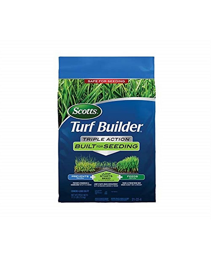 Scotts Turf Builder Triple Action Built For Seeding, 4,000 sq. ft. Macy's