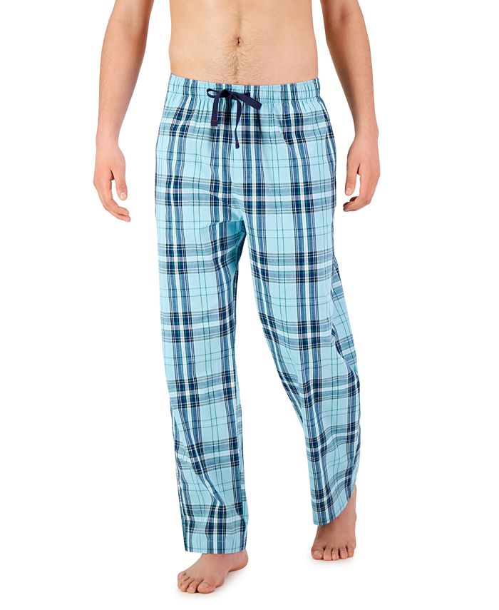 Club Room Men's Lando Plaid Pajama Pants, Created for Macy's - Macy's