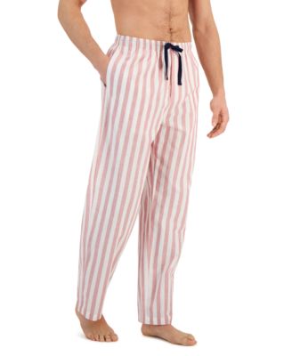 Club Room - Men's Stripe Cotton Pajama Pants