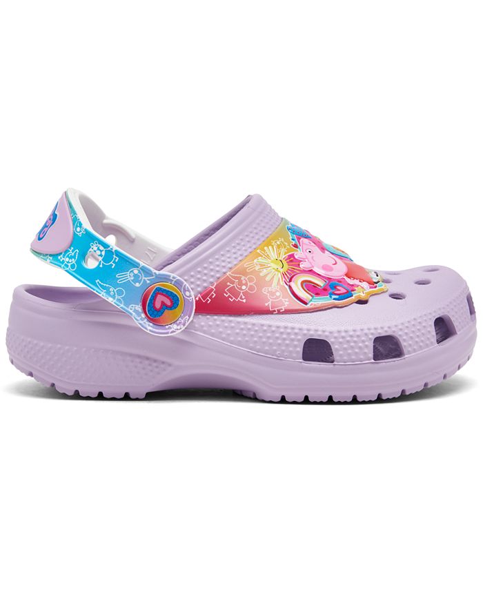 Crocs Big Girls Peppa Pig Classic Clogs from Finish Line Macy's