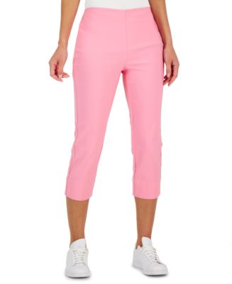 Charter Club Women's Chelsea Pull-On Tummy-Control Capris, Created for ...