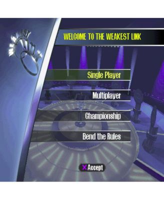 The Weakest Link - PlayStation 1