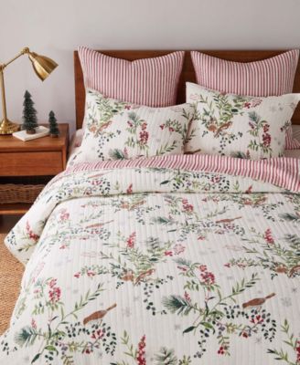 Winterberry Forest 3-Pc. Quilt Set, King