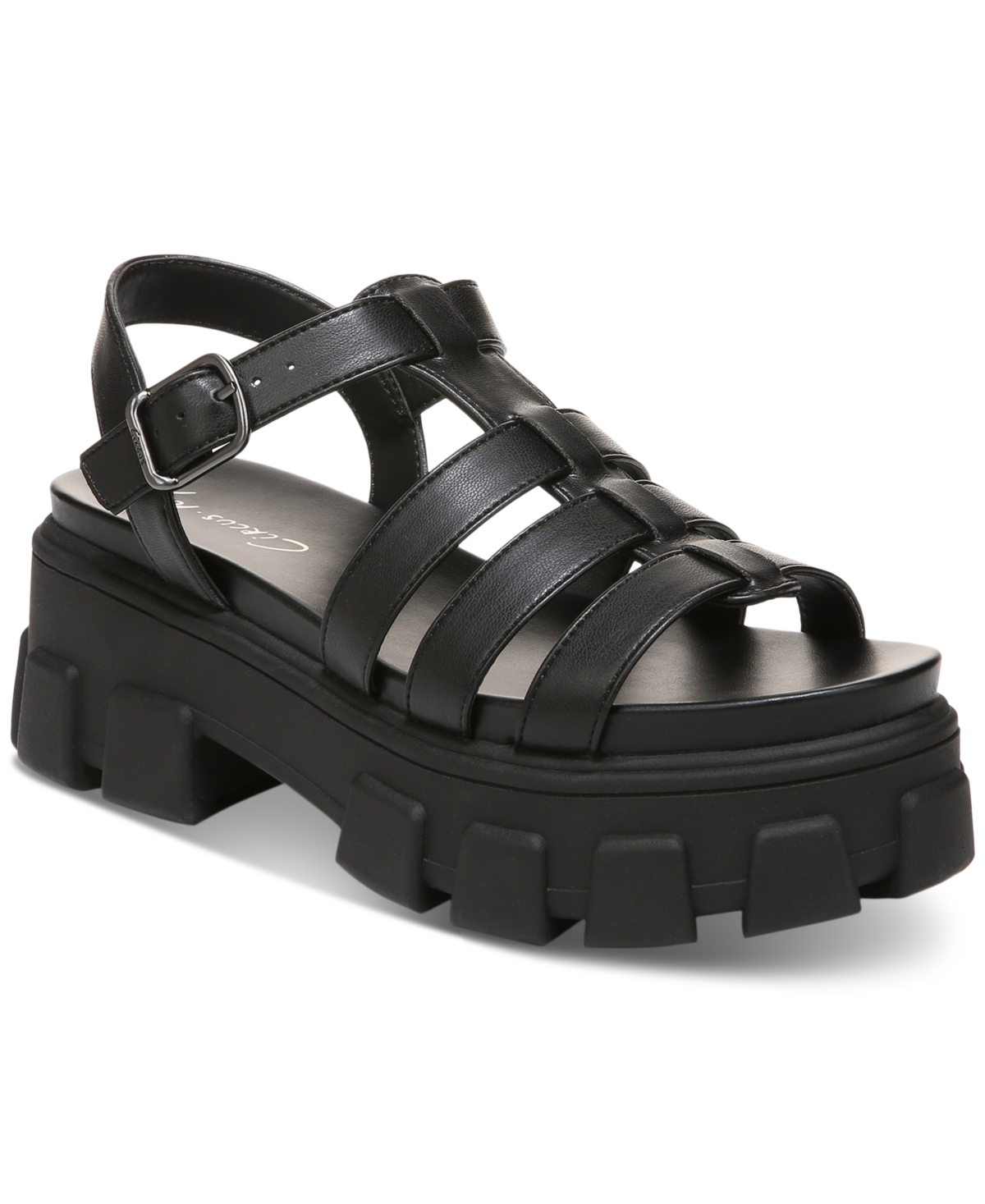 Circus Ny Gilla Lug Sole Fisherman Sandals Women's Shoes In Black ...
