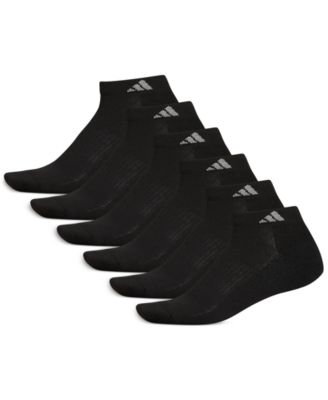 Men's Cushioned Athletic 6-Pack Low Cut Socks