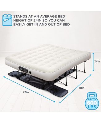 EZ-Bed, King Size Portable Air Mattress with Built In Pump