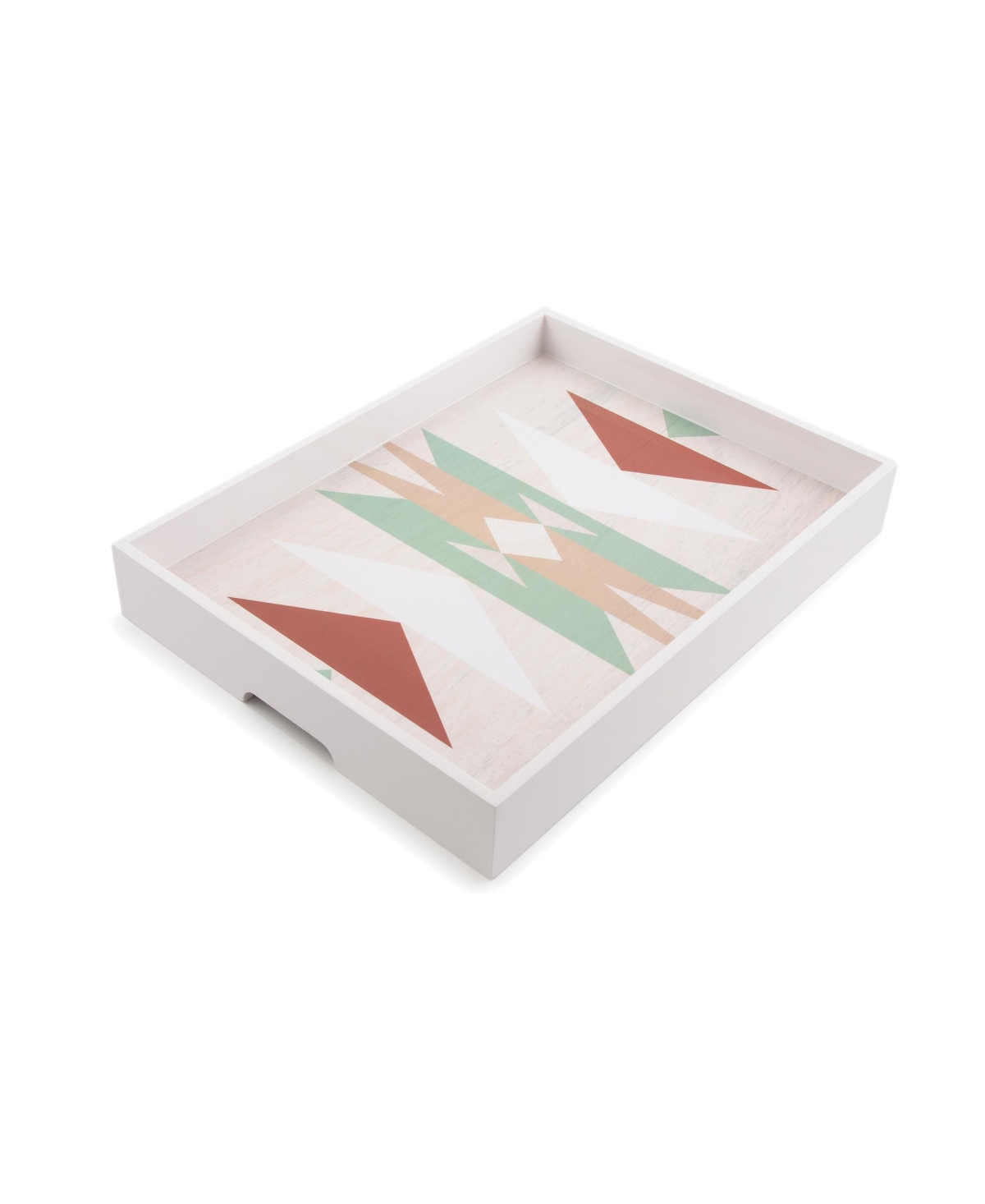 Thirstystone Southwest Pattern Serving Tray In Multicolor