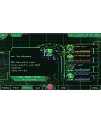 Space Warlord Organ Trading Simulator - Nintendo Switch