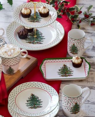 Spode Christmas Tree Polka Dot Dinnerware Collection Macy's