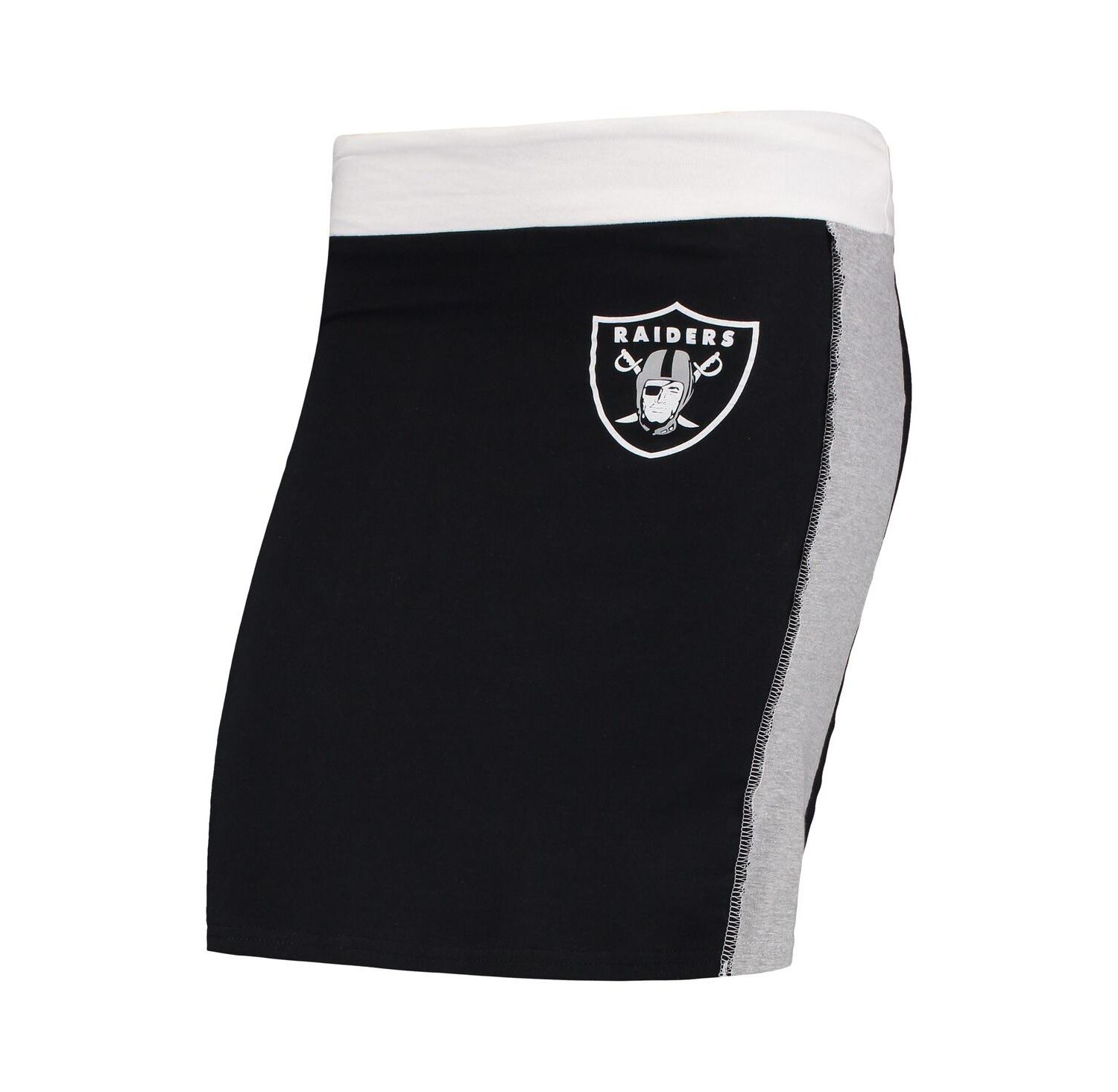 Women's Black Las Vegas Raiders Short Skirt