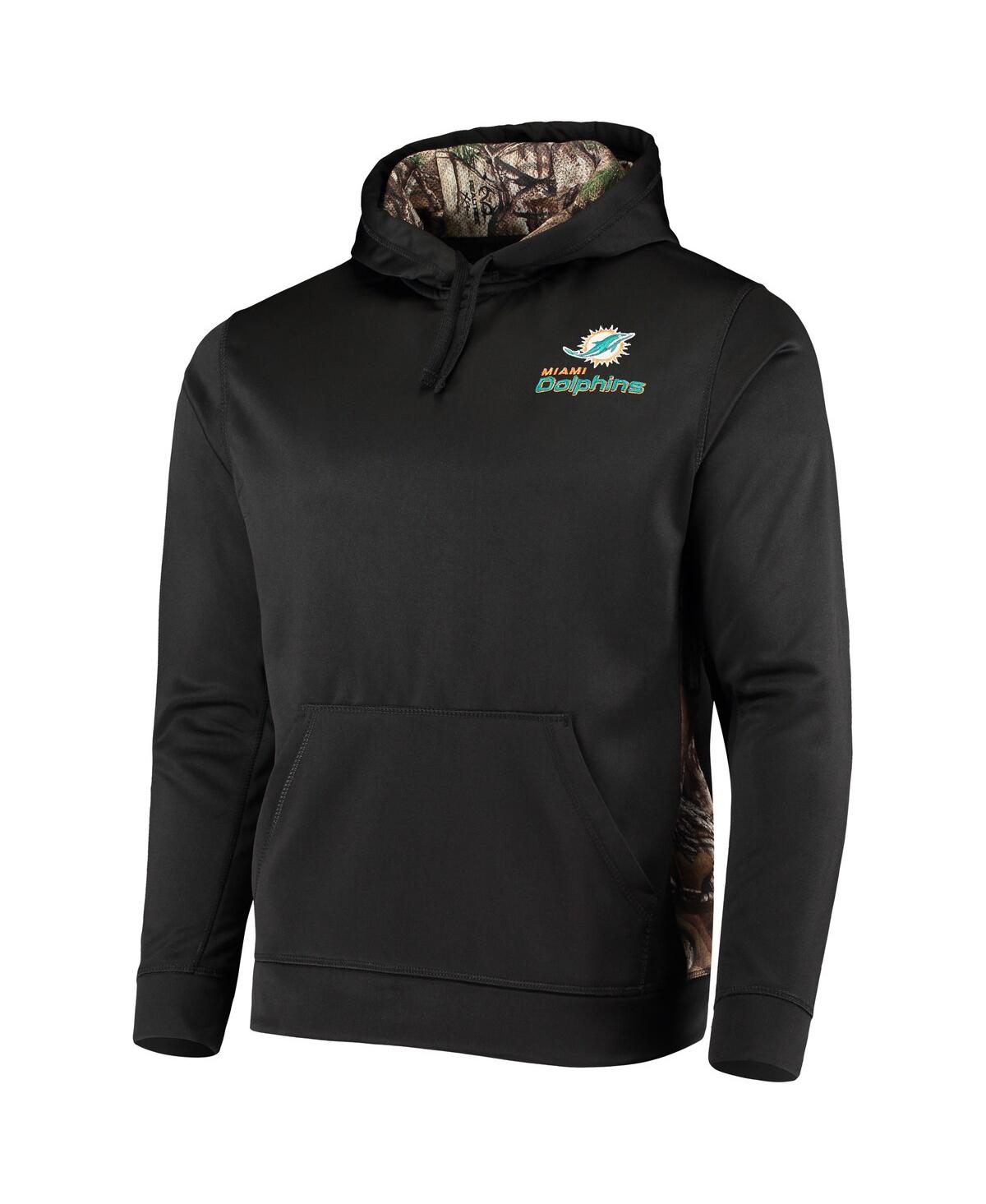 Dunbrooke Men's Black, Realtree Camo Miami Dolphins Logo Ranger Pullover  Hoodie In Black,realtree Camo