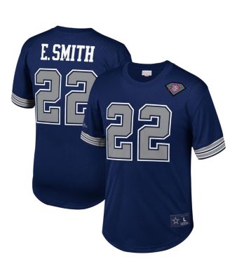 Mitchell & Ness Men's Emmitt Smith White Dallas Cowboys Retired Player Name  and Number Mesh Top - Macy's