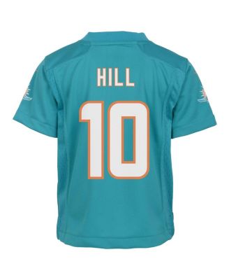 thumbnail image 2 of Tyreek Hill Signed Miami Dolphins Aqua Throwback Jersey – JSA Witness COA 2 of 5