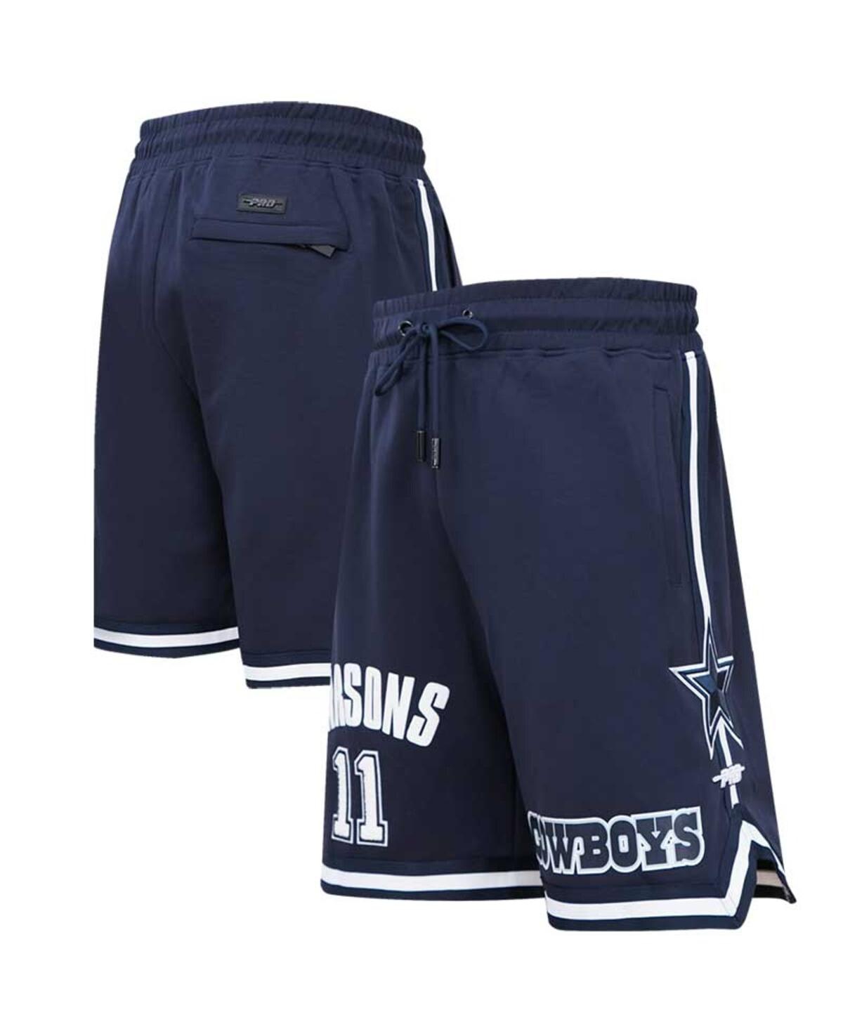 PRO STANDARD MEN'S PRO STANDARD MICAH PARSONS NAVY DALLAS COWBOYS PLAYER NAME AND NUMBER SHORTS 