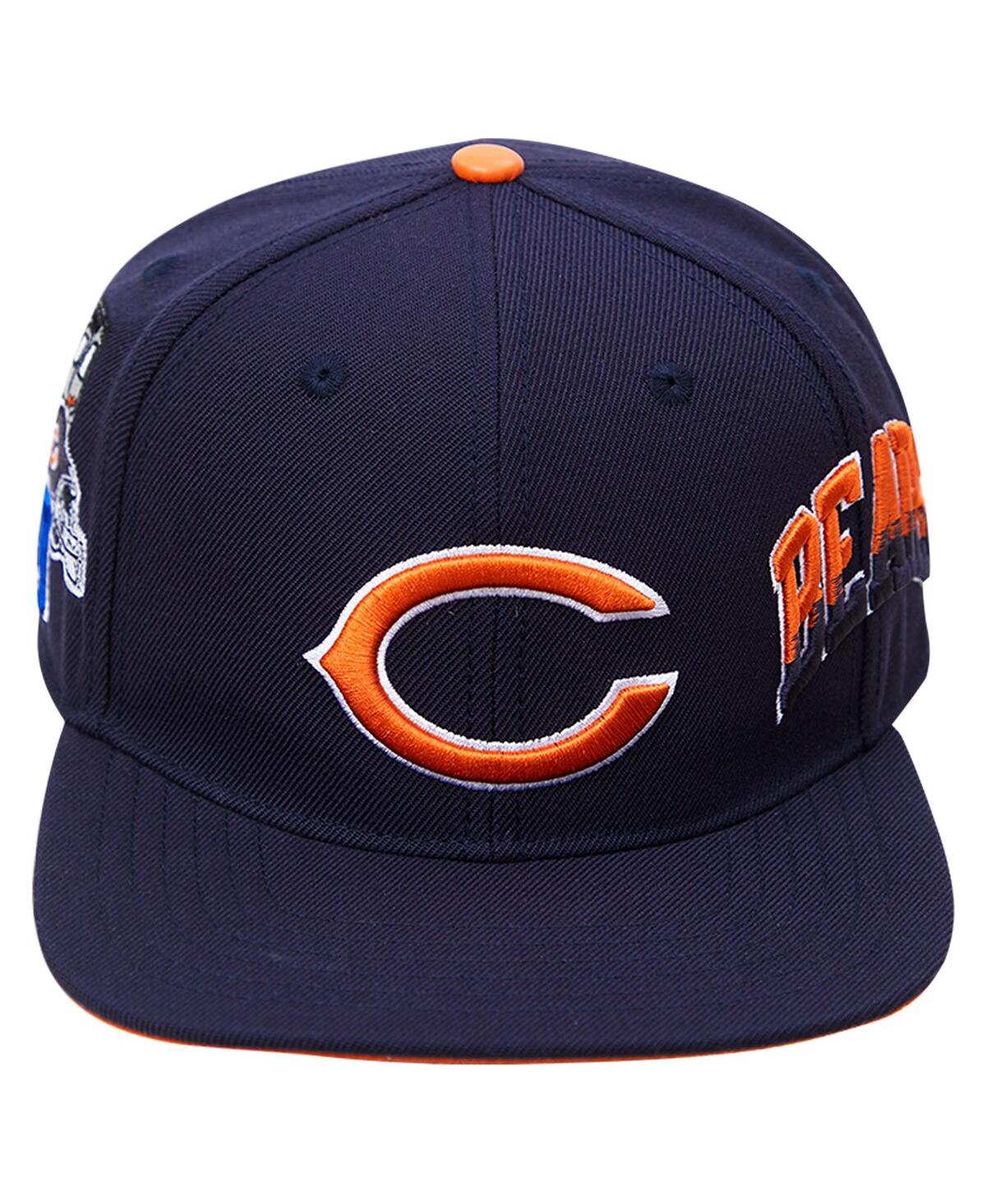 Shop Pro Standard Men's  Navy Chicago Bears Hometown Snapback Hat
