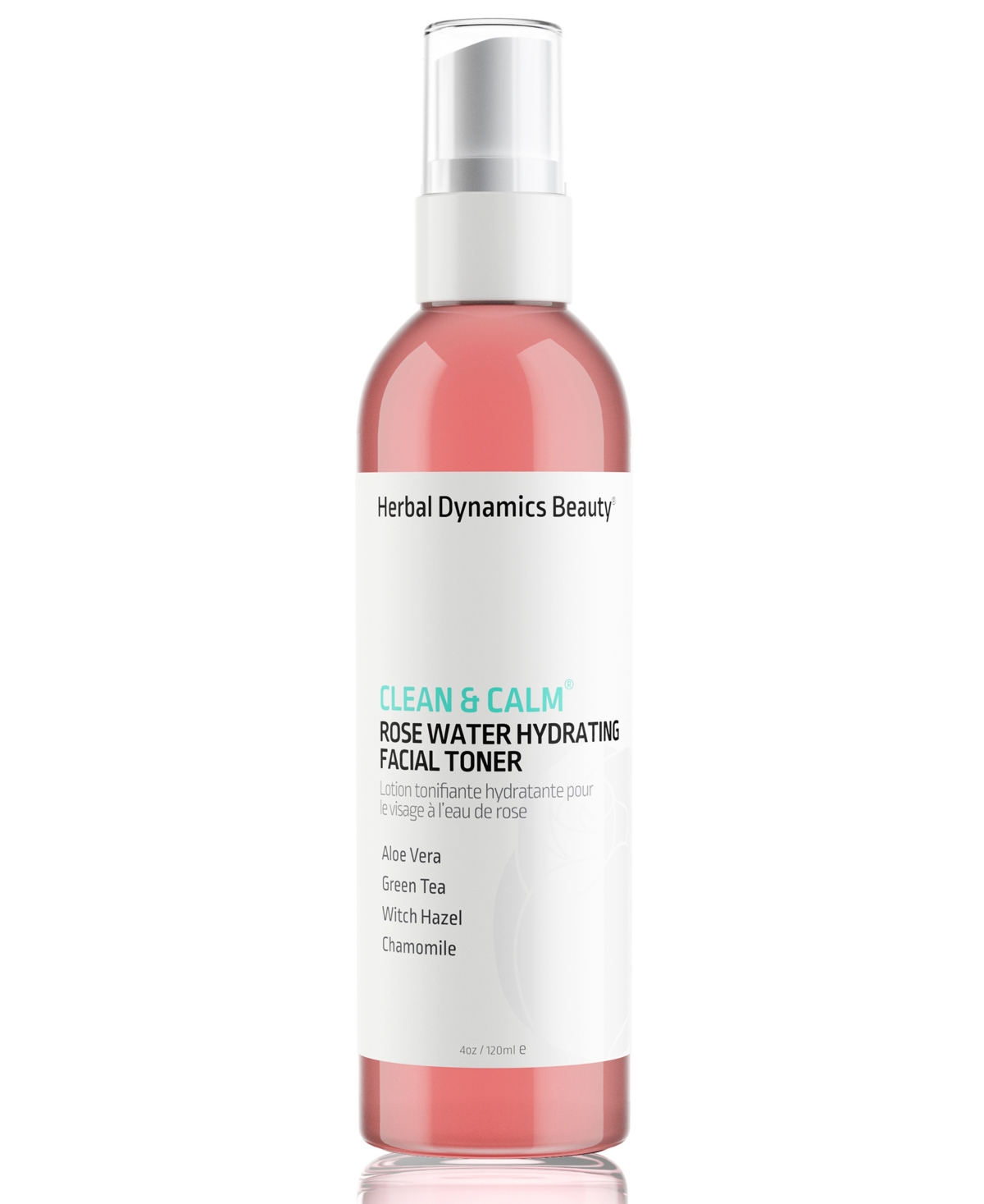 Rose Water Calming Face Toner - Pink