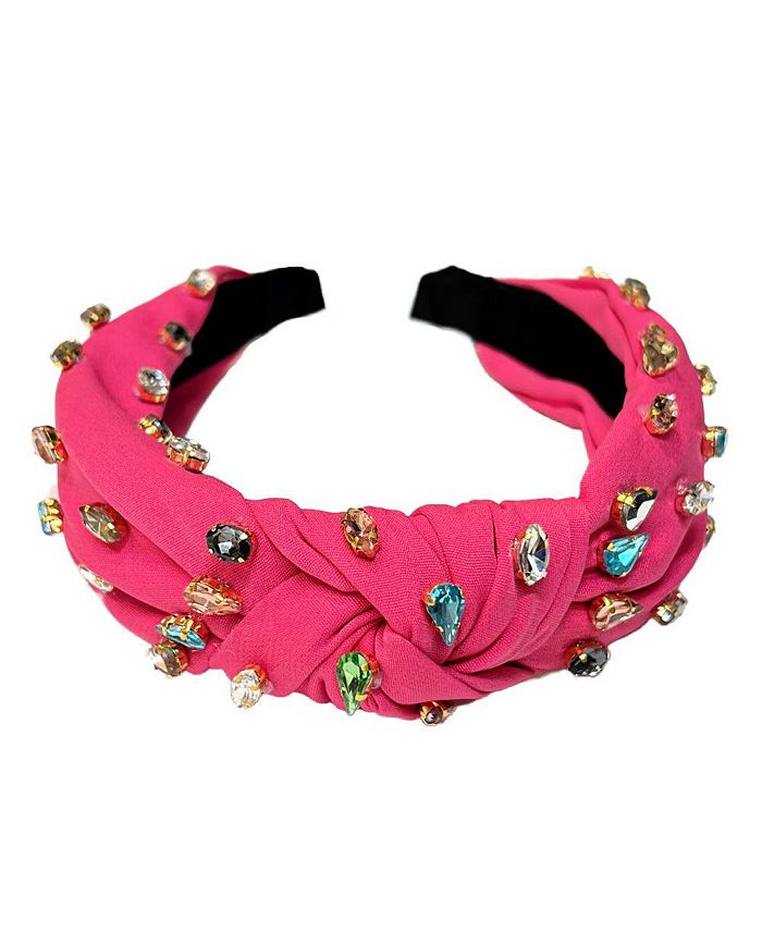Headbands of Hope Women's Traditional Knot Headband Pink Gem Macy's